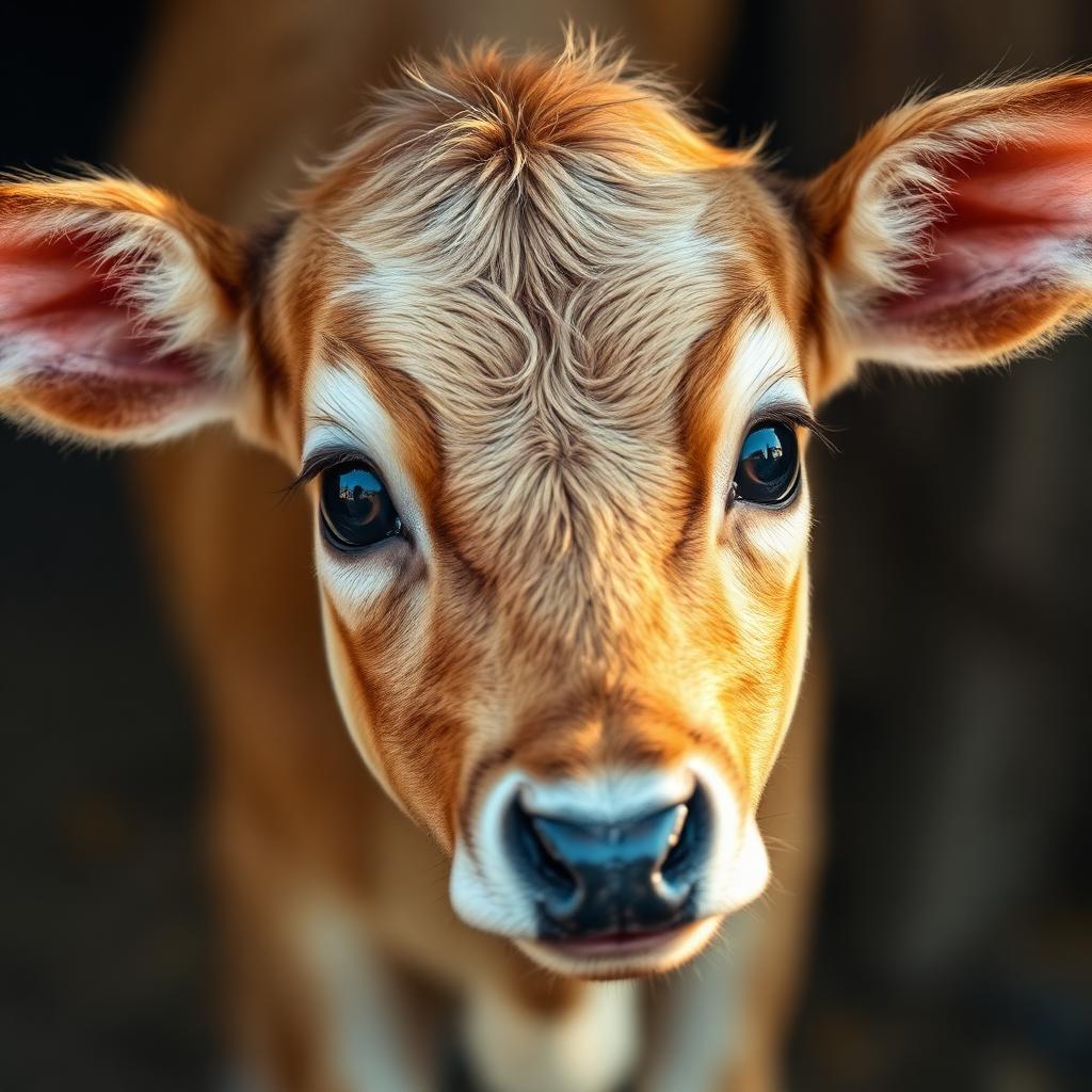Adorable calf